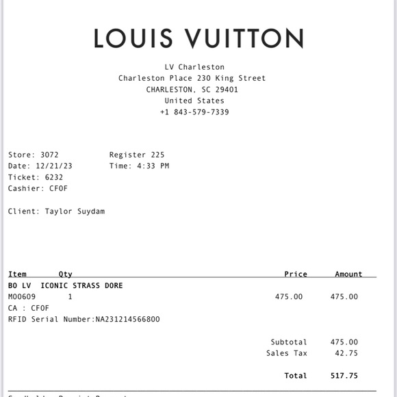 LOUIS VUITTON ICONIC STRASS EARRINGS - Picture 6 of 8